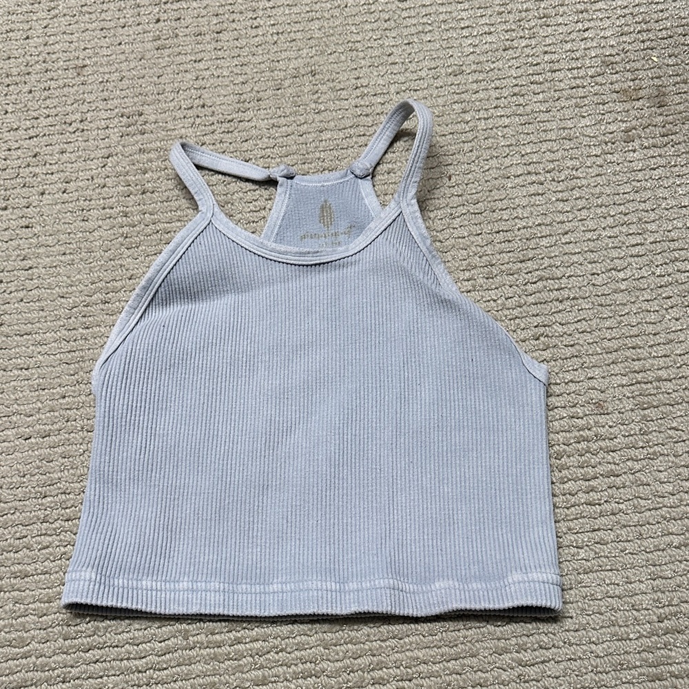 FP Movement by Free People Gray Tank Top